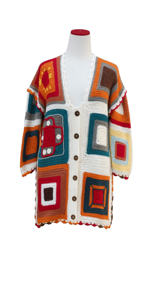 Maratea Cardigan Botton Up